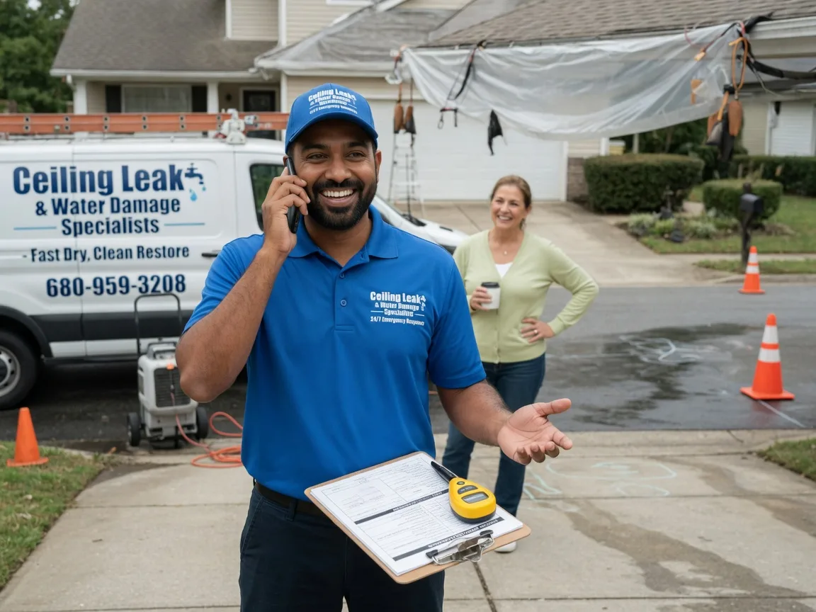 Ceiling Leak Cleanup Eau Claire, PA FAQs
