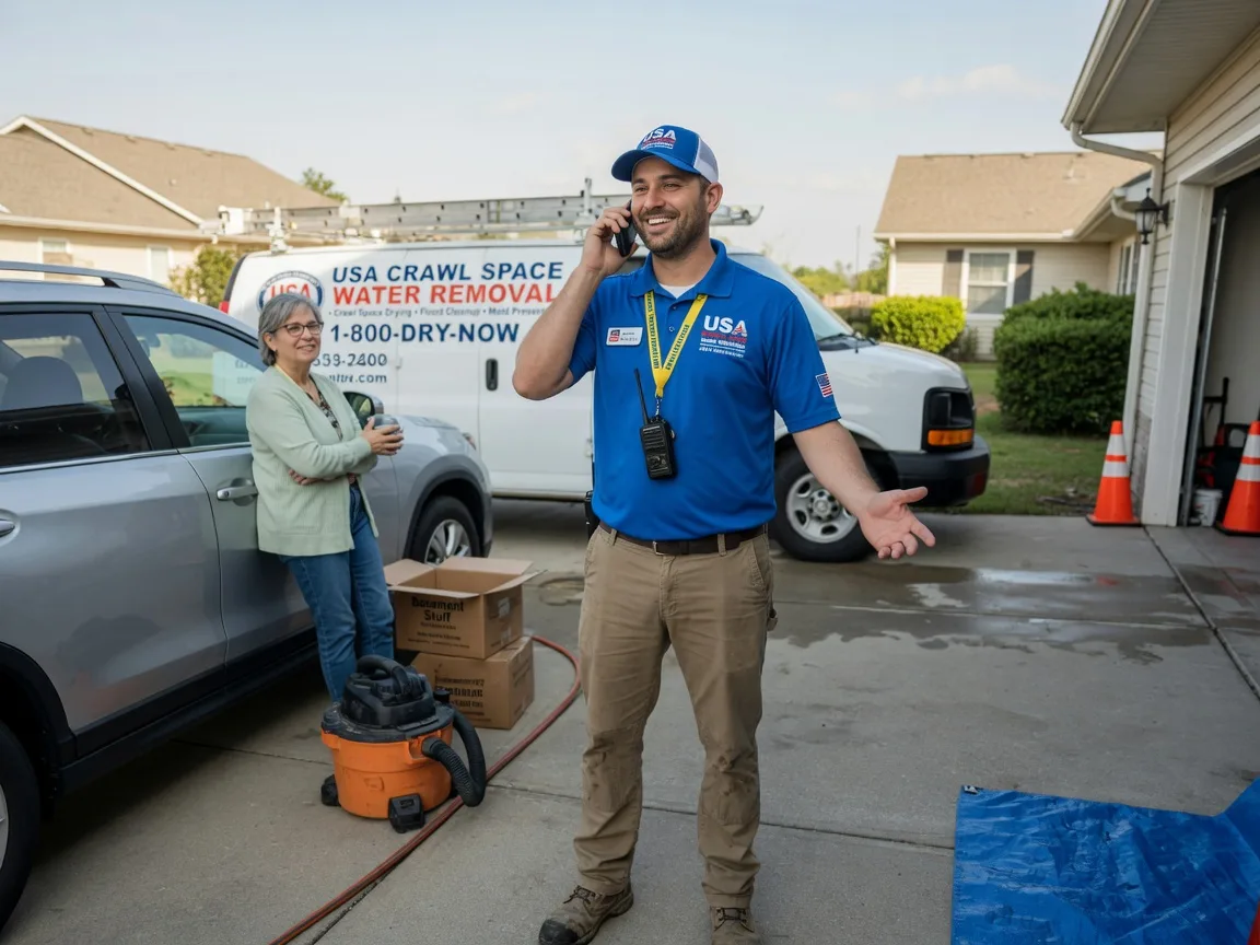Crawl Space Water Removal Eau Claire, PA FAQs